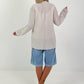Leichter Blazer mit Patten - beige