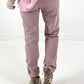 Corduroy trousers model "Easy Fit" - pink