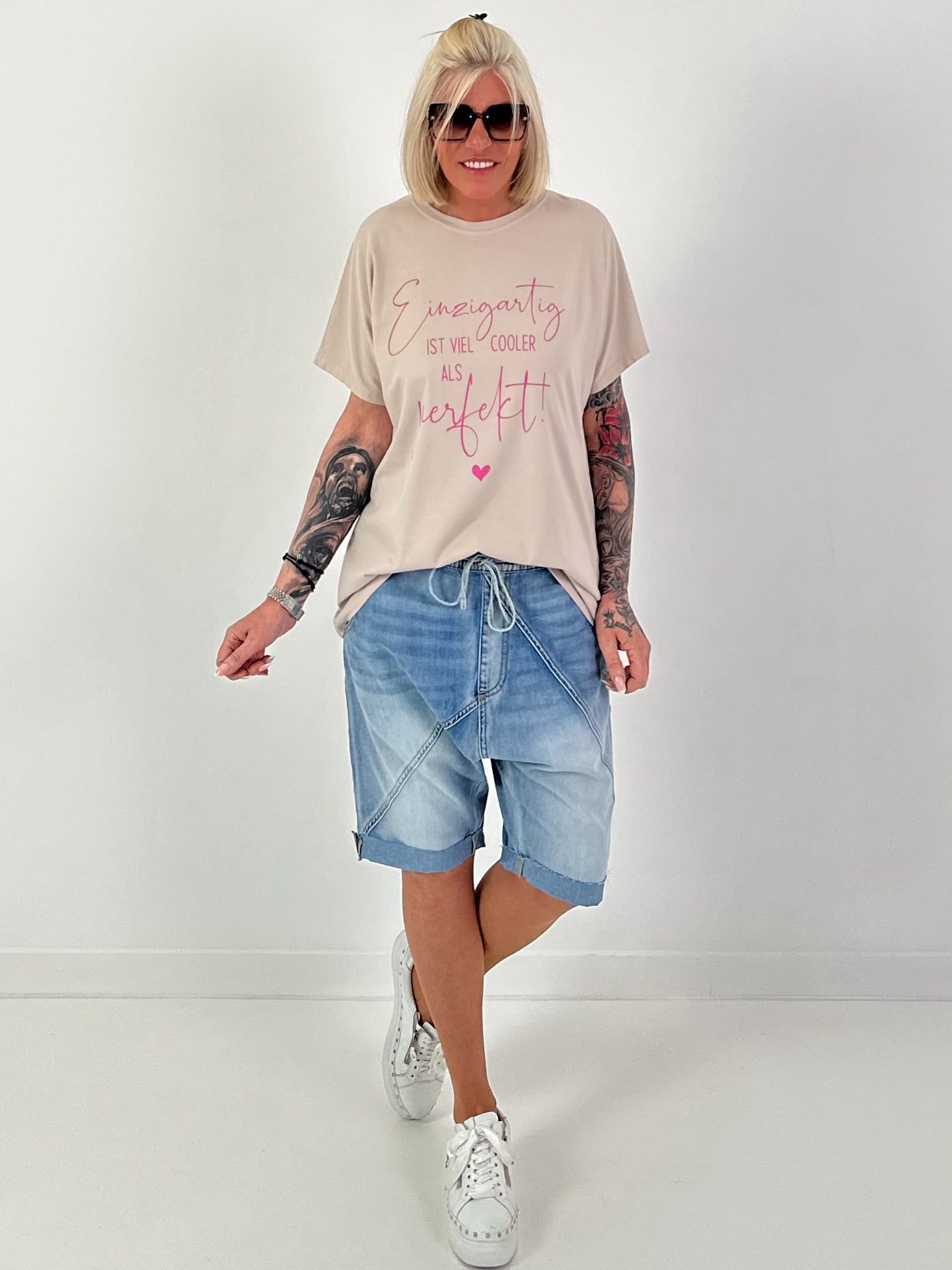 T-Shirt Unique - beige