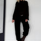 Kuscheliger Pullover - schwarz