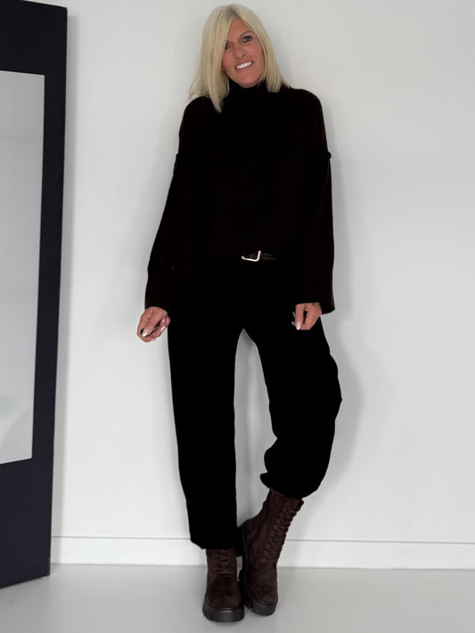 Cozy sweater - black