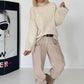 Kuscheliger Pullover - ecru