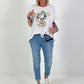 T-Shirt Cowboy - white