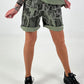Sweat Short Camouflage mit Nieten - khaki-mehrfarbig