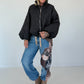 Jacke mit Puffärmelchen - schwarz
