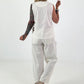 Weste BACK OFF - off white
