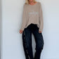Pullover Grateful - beige