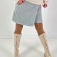 Rokje/short model "Skorty" - lichtgrijs