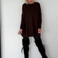 Longpullover - mokka