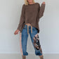 Jogg-Jeans im Used Look Horse - denim