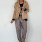 Biker Jacke - beige