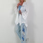 Netzjacke - weiss