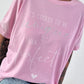 T-Shirt Unique - pink