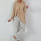 Oversized Shirt stone washed - camel