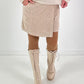 Skirt shorts model "Skorty" - beige