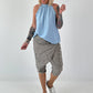 Neckholder Top -hellblau