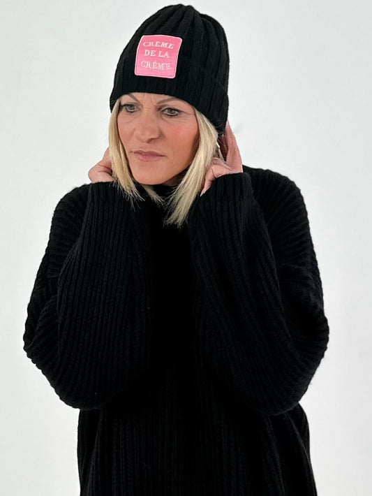 Mütze Modell "Créme De La Créme" - schwarz