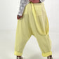 Baggy Trousers with Overlay - yellow