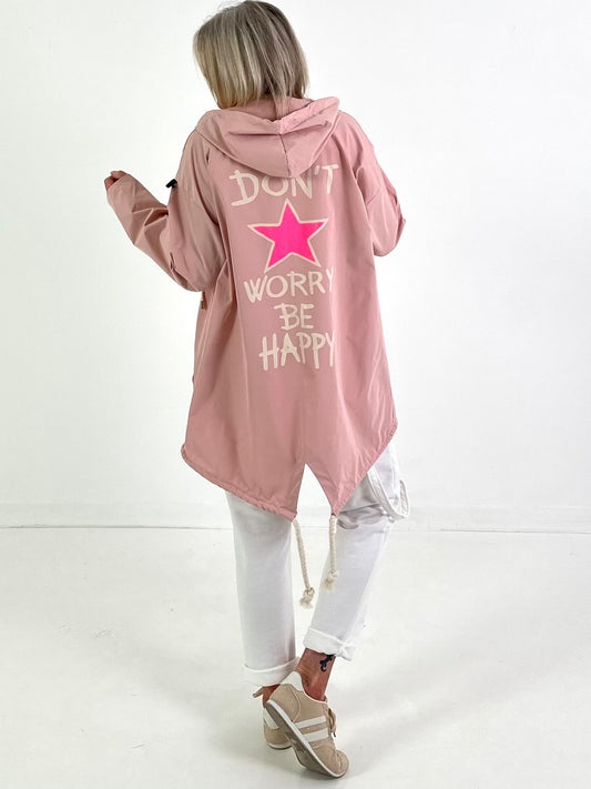 Jacke Don´t worry - rosa