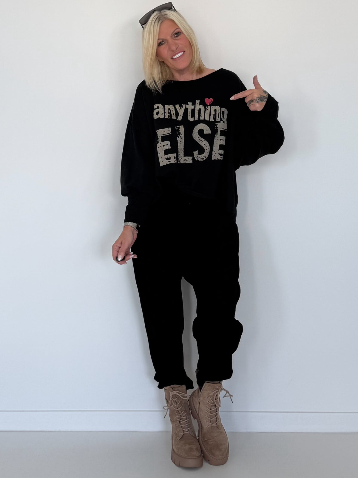 Sweater Anything Else - schwarz