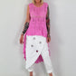 Ibiza Crochet Shirt - Pink