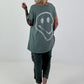 T-shirt Smile - khaki