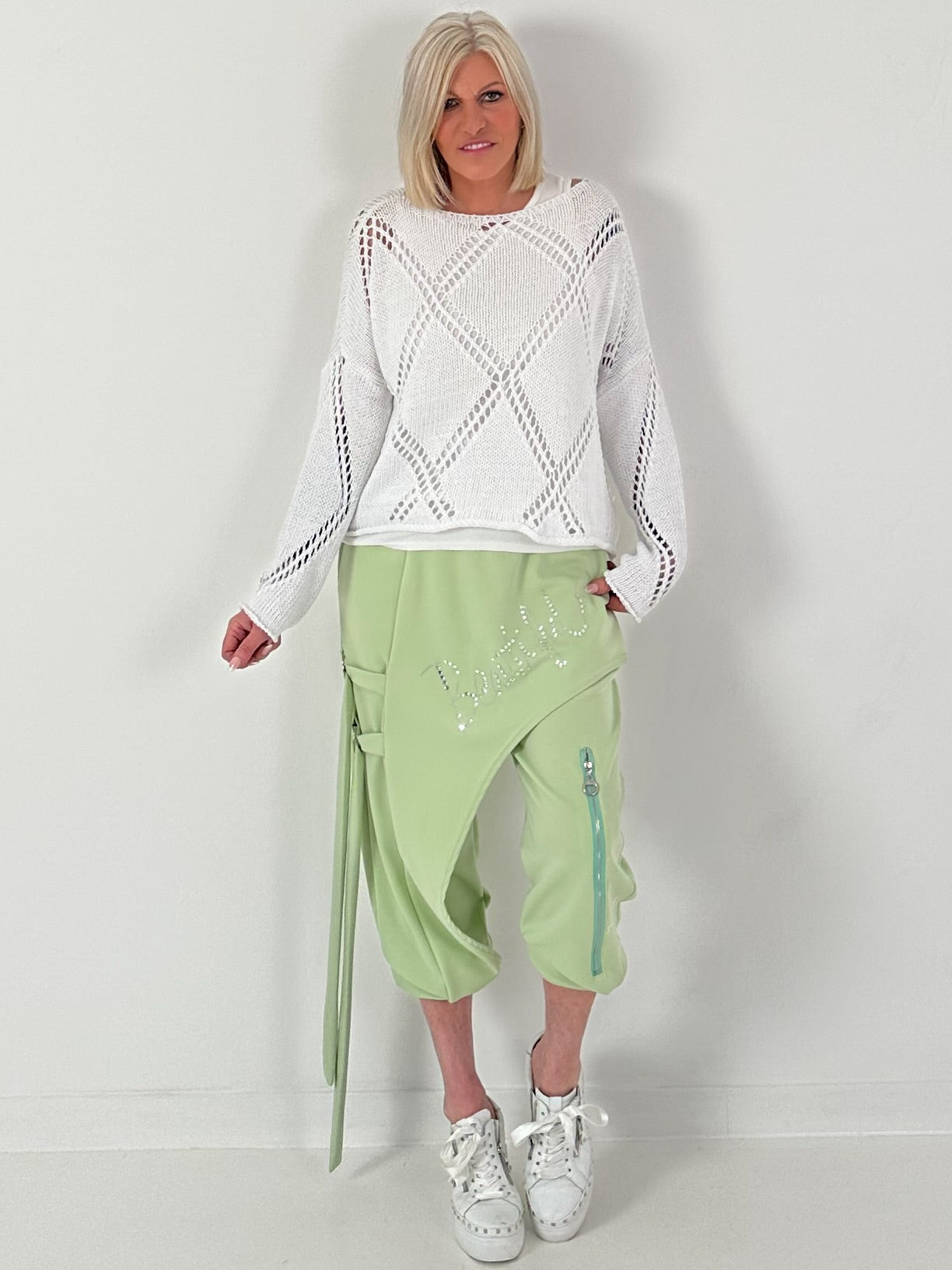 Baggy Hose Beautiful - lindgrün