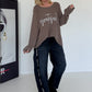 Pullover Grateful - taupe