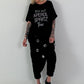 Oversized T-shirt on Tour - black