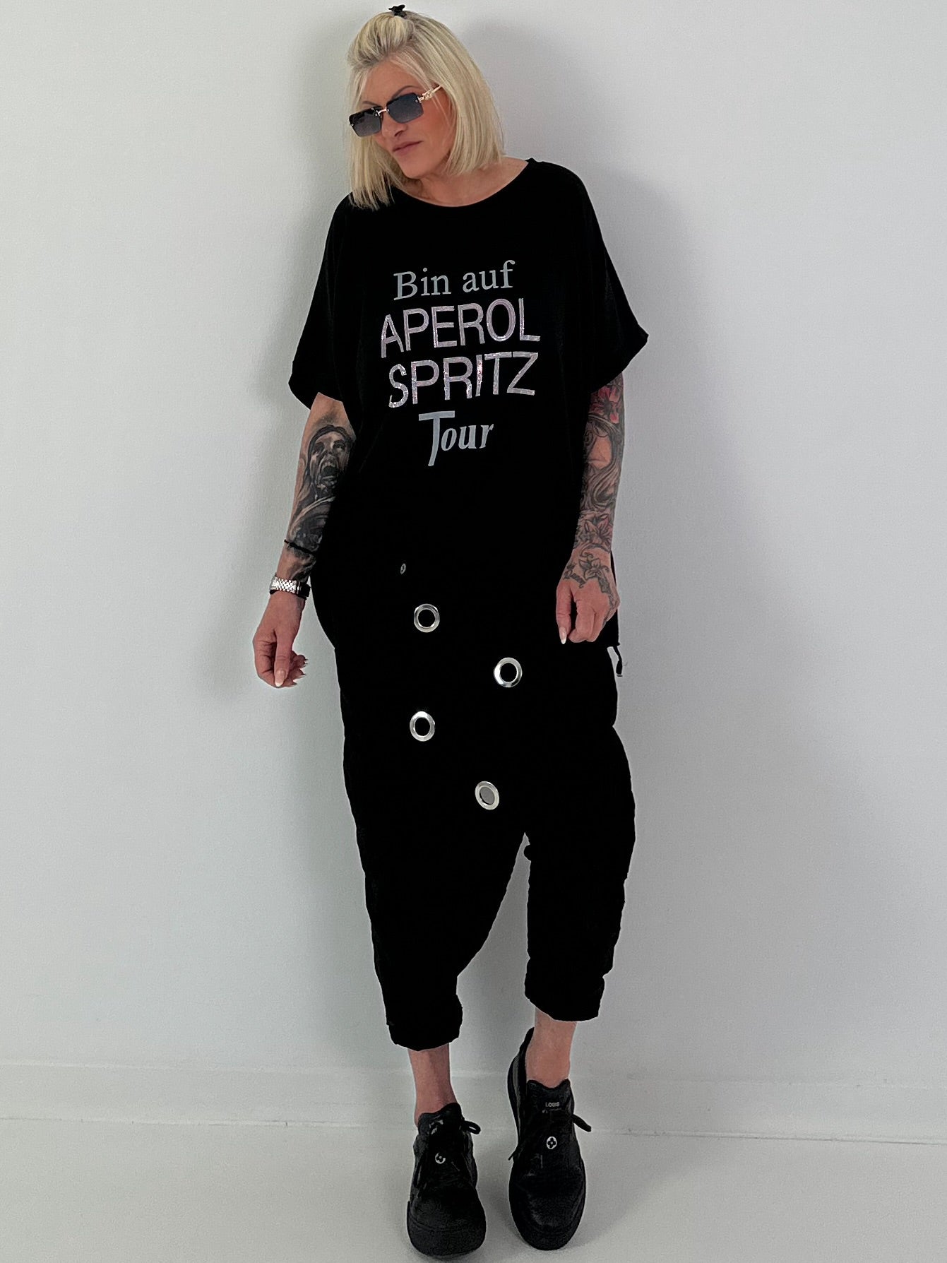 Oversized T-shirt on Tour - black