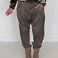 Cord-Baggy - taupe