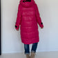 Cuel down coat - pink