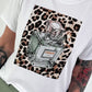 T-Shirt Perfume - white-beige-khaki