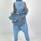 Jumpsuit Peace - hellblau