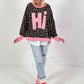 Sweater model "Hi" - leo-pink