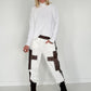 Basic Turtleneck-Pullover - weiss