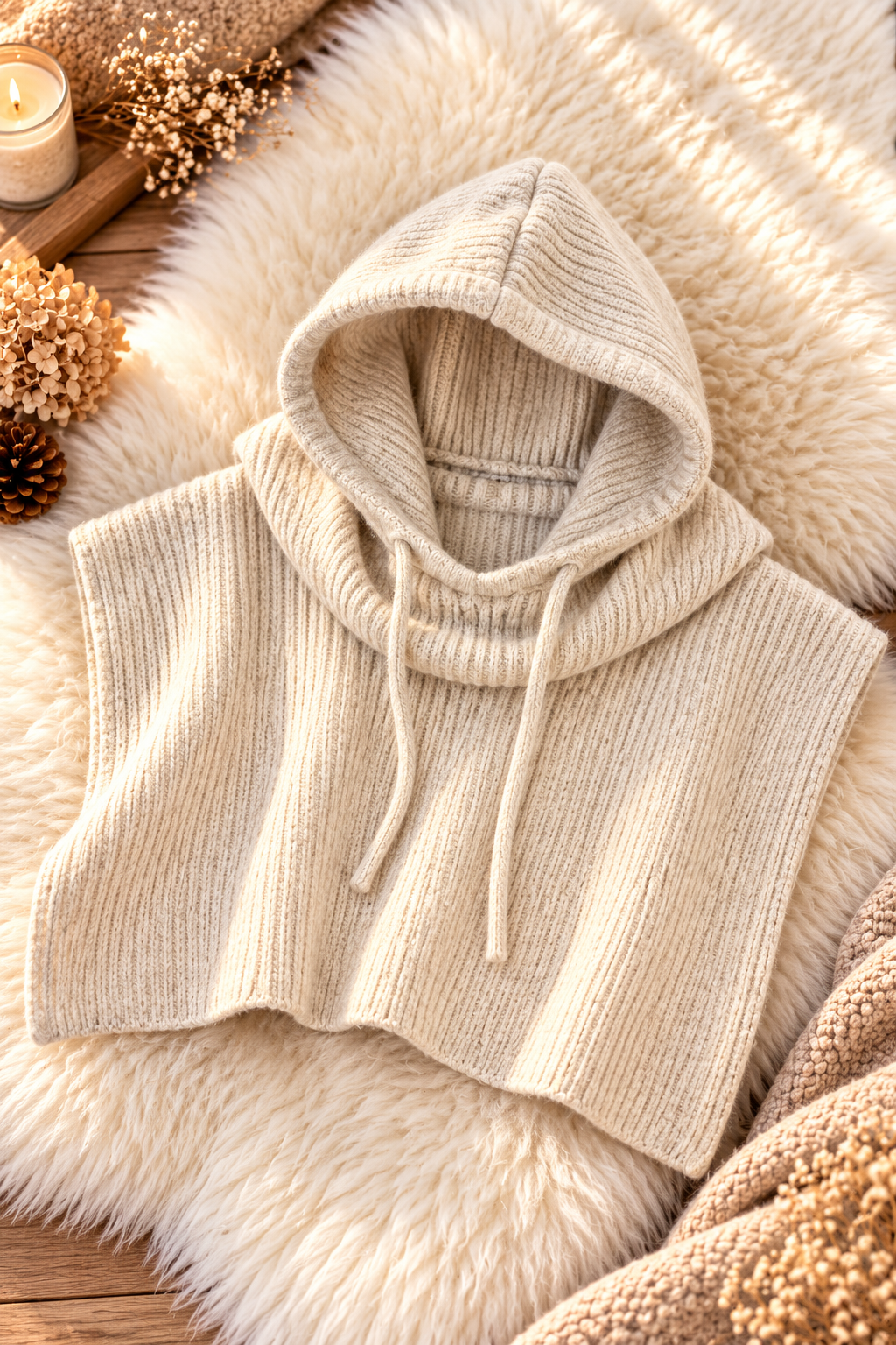 Hoodie Layer - beige
