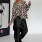 All-over leopard print hoodie - beige-leopard-multicoloured