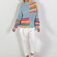 Pullover Modell "Rainbow Dream Knit" - hellblau