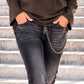 Ribbed hoodie - mokka