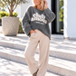 Kuscheliger Pullover Club Amour - anthrazit-beige