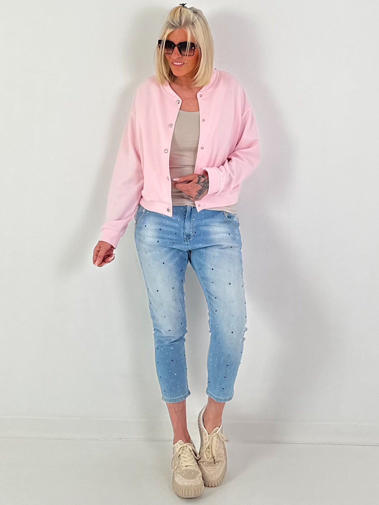 Varsity Jacket - Pink