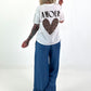 T-Shirt Amour Leo - weiss-beige