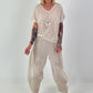 Fine knit shirt Sun with lurex - beige