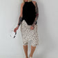 Neckholder Top -schwarz