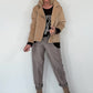Biker Jacke - beige