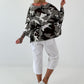 Sweatshirt model "Lace Whisper" - beige