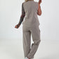 Weste BACK OFF - taupe