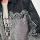 1 Jacke 2 Looks - schwarz-grau