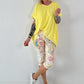 Oversized T-Shirt - gelb